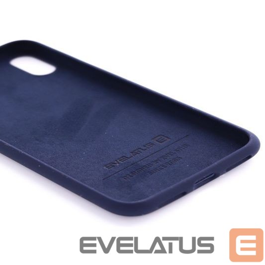 Чехол на заднюю панель Evelatus Apple iPhone Xs MAX Nano Silicone Case Soft Touch TPU Midnight Blue