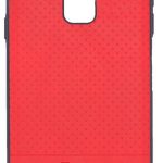 Чехол на заднюю панель Evelatus Samsung Galaxy A6 Plus 2018 TPU case 1 with metal plate (possible to use with magnet car holder) Red