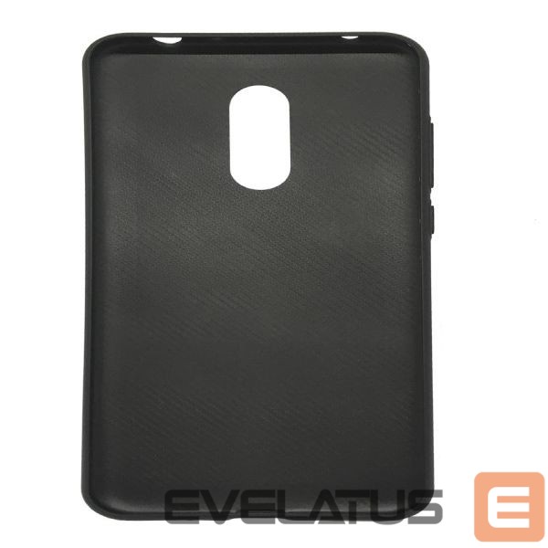 Чехол на заднюю панель Evelatus Samsung A6 Plus 2018 TPU case 2 with metal plate (possible to use with magnet car holder) Black