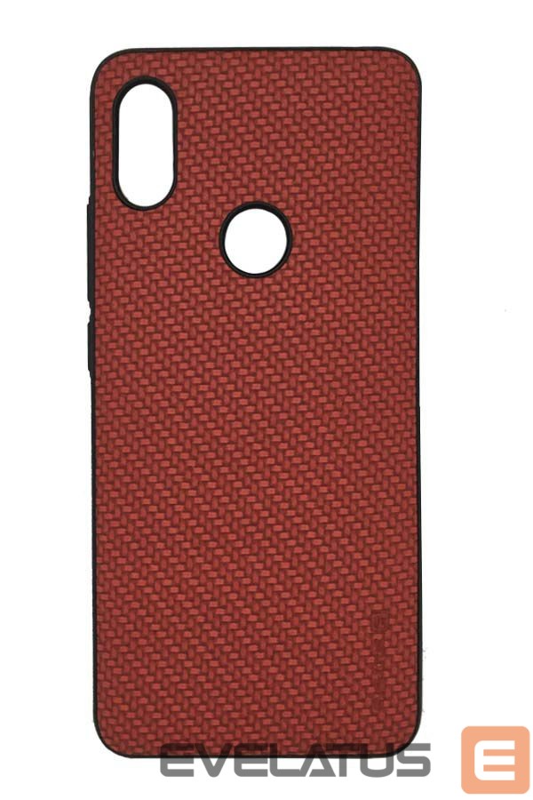 Чехол на заднюю панель Evelatus Huawei P20 TPU case 2 with metal plate (possible to use with magnet car holder) Red