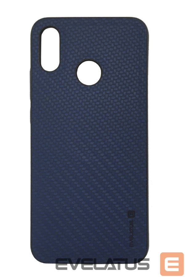 Чехол на заднюю панель Evelatus Huawei P20 TPU case 2 with metal plate (possible to use with magnet car holder) Blue