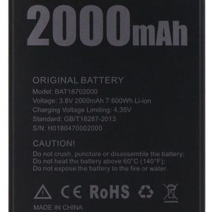 Аккумулятор Doogee  X50 Battery 