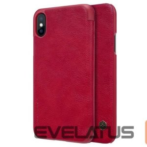Чехол книжка Nillkin Apple iPhone X/Xs Qin Book Case Red