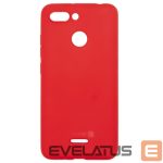 Чехол на заднюю панель Evelatus Xiaomi Redmi 6 Nano Silicone Case Soft Touch TPU Red