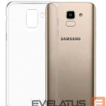 Чехол на заднюю панель Evelatus Samsung Galaxy J6 Plus Clear Silicone Case 1.5mm TPU Transparent