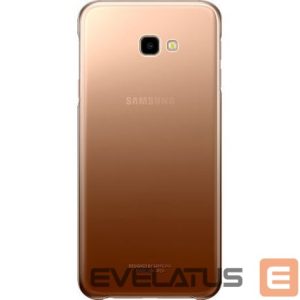Чехол на заднюю панель Samsung  Galaxy J4 Plus Gradation Cover EF-AJ415CFEGWW Gold