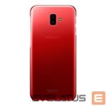 Чехол на заднюю панель Samsung  Galaxy J6 plus Gradation Cover EF-AJ610CREGWW Red