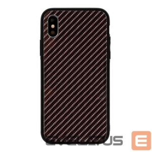 Чехол на заднюю панель GreenGo Apple iPhone  XS MAX Carbon Glass Case Black