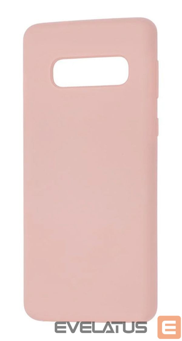 Чехол на заднюю панель Evelatus Samsung Galaxy S10 Nano Silicone Case Soft Touch TPU Pink Sand