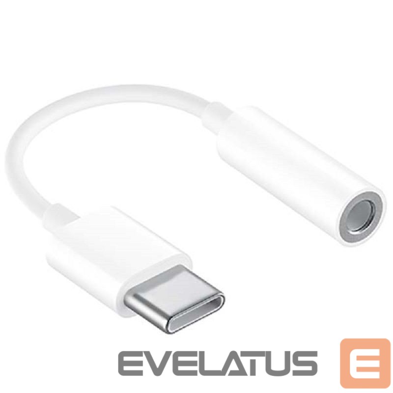 Переходник Huawei CM20 (mini-jack 3,5 mm / USB type-C) White