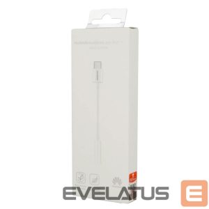 Переходник Huawei  CM20 (mini-jack 3,5 mm / USB type-C) White