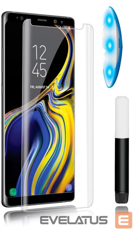 Защитное стекло Evelatus Samsung Galaxy Note 9 N960 2.5D Full Cover Japan Glue Glass Anti-Static