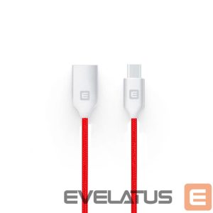 Кабель Evelatus - MicroUSB cable EDC04 Red