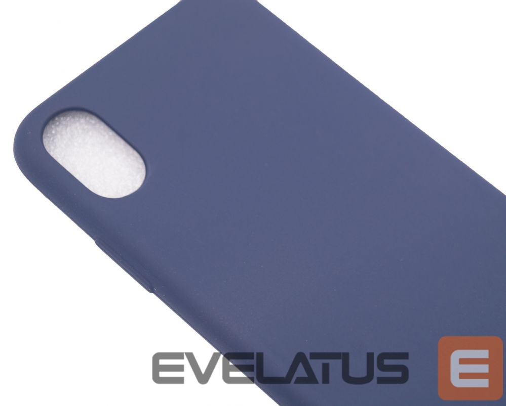 Чехол на заднюю панель Evelatus Apple iPhone X Nano Silicone Case Soft Touch TPU Blue