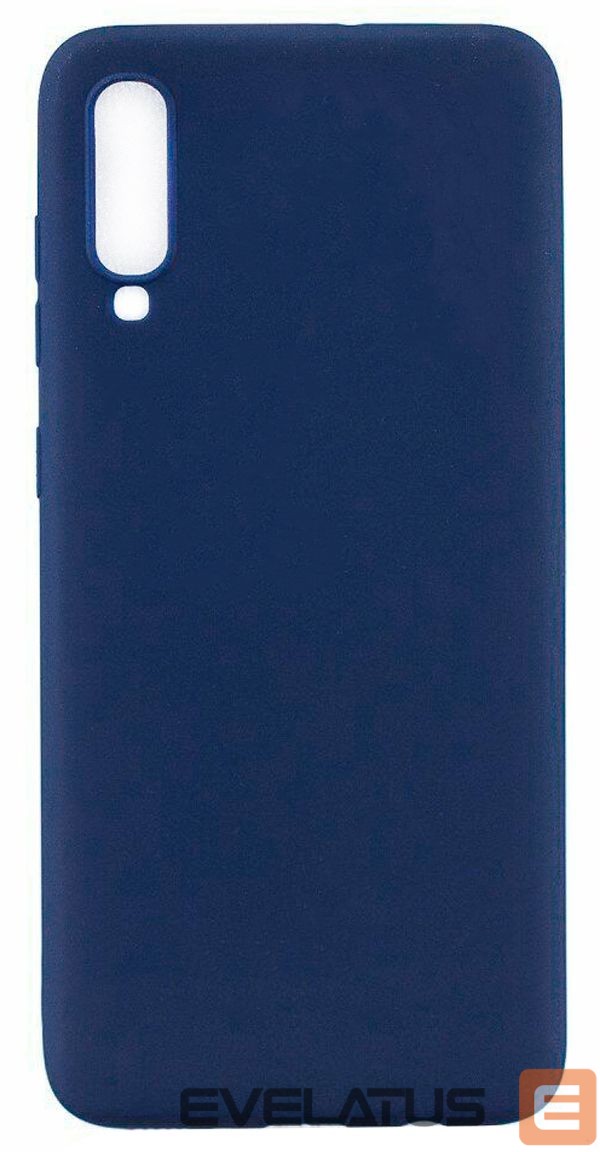 Чехол на заднюю панель Evelatus Samsung A70 Silicon Case Dark Blue