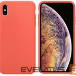 Чехол на заднюю панель Evelatus Apple iPhone Xs Soft Premium Soft Touch Silicone Case Nectarine