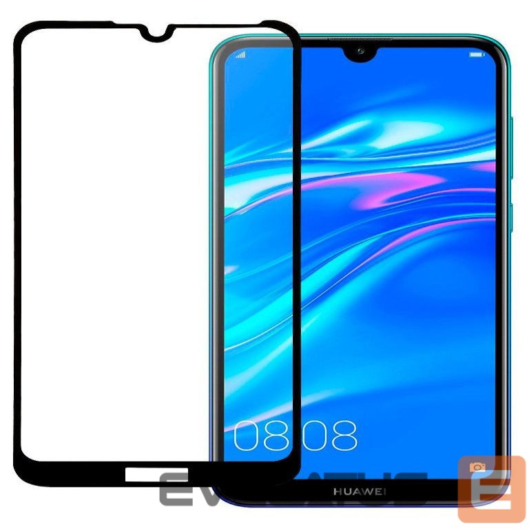 Защитное стекло Evelatus Huawei Y6 2019 2.5D Full Cover Japan Glue Glass Anti-Static