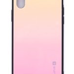 Чехол на заднюю панель Evelatus Apple iPhone X/Xs Gradient Glass Case 1 Mild Melon