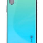 Чехол на заднюю панель Evelatus Apple iPhone X/Xs Gradient Glass Case 6 Lagoon