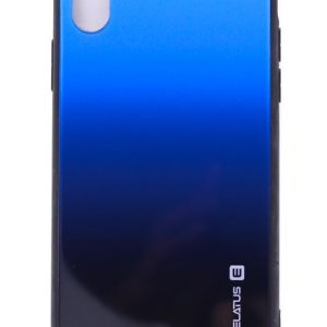 Чехол на заднюю панель Evelatus Apple iPhone X/Xs Gradient Glass Case 7 Sea Depth