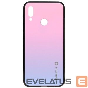 Чехол на заднюю панель Evelatus Huawei P Smart 2019 Gradient Glass Case 2 Bubble Gum