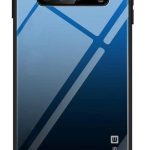 Чехол на заднюю панель Evelatus Samsung Galaxy S10e Gradient Glass Case 7 Sea Depth