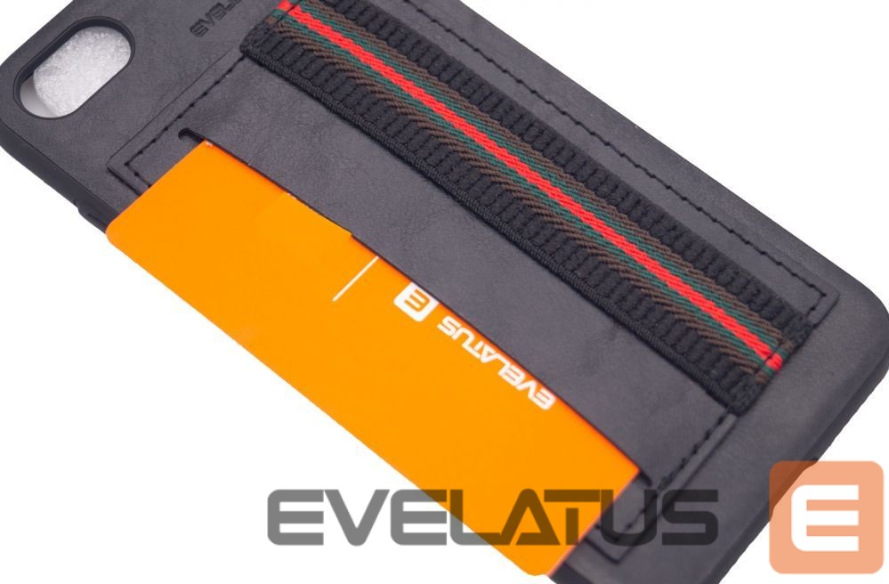 Чехол на заднюю панель Evelatus Apple iPhone 7/8 Cubit Plastic Black