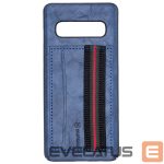 Чехол на заднюю панель Evelatus Samsung Galaxy S10 Cubit Plastic Blue