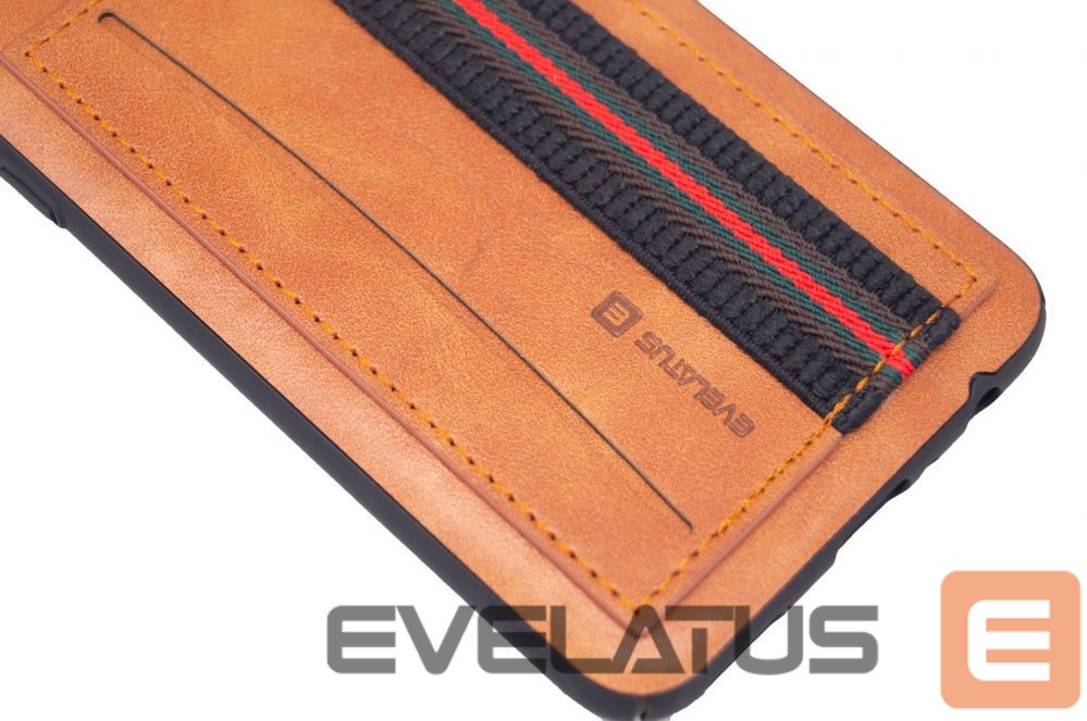 Чехол на заднюю панель Evelatus Huawei P smart 2019 Cubit Plastic Brown