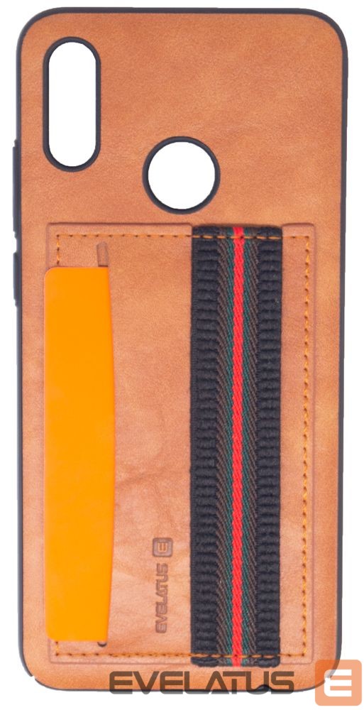 Чехол на заднюю панель Evelatus Huawei P smart 2019 Cubit Plastic Brown