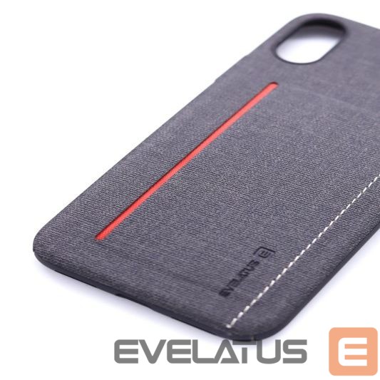Чехол на заднюю панель Evelatus Apple iPhone X 6127 Black