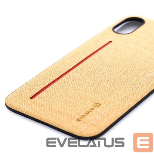 Чехол на заднюю панель Evelatus Apple iPhone X 6127 Yellow
