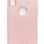 Чехол на заднюю панель Evelatus Apple iPhone X Carbon Pink