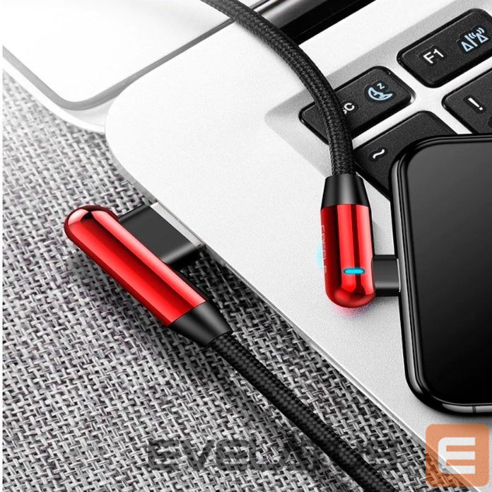 Кабель Evelatus - Type-C Data Cable TPC05 L-Shape Red