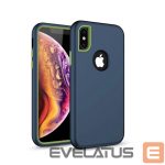 Чехол на заднюю панель iLike Samsung Galaxy A70 Defender Solid 3in1 case Navy Blue