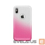 Чехол на заднюю панель iLike Xiaomi Redmi Note 7 Gradient Glitter 3in1 case Pink