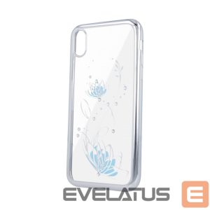 Чехол на заднюю панель iLike Apple iPhone X / iPhone XS Lotus case Silver