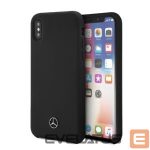 Чехол на заднюю панель Mercedes-Benz Apple iPhone XR Liquid Silicone Case Black