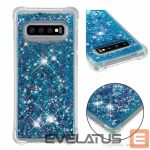 Чехол на заднюю панель iLike Samsung S10e Back Case Liquid Sparkle Blue