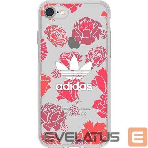 Чехол на заднюю панель Adidas Apple iPhone 6/6s/7/8 Clear Case Flowers Red