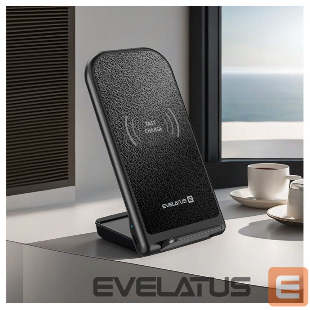 Беспроводное зарядное устройство Evelatus Universal Wireless Desk charger EWD01 Black