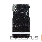 Чехол на заднюю панель SoSeven Apple iPhone X/XS Milan Case Hexagonal Marble Black