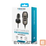 Авто зарядка Forever Universal PC-01 car charger (4 x USB | 5,8 A) for passengers Black