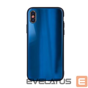 Чехол на заднюю панель iLike Apple iPhone XR Aurora Glass case Dark Blue