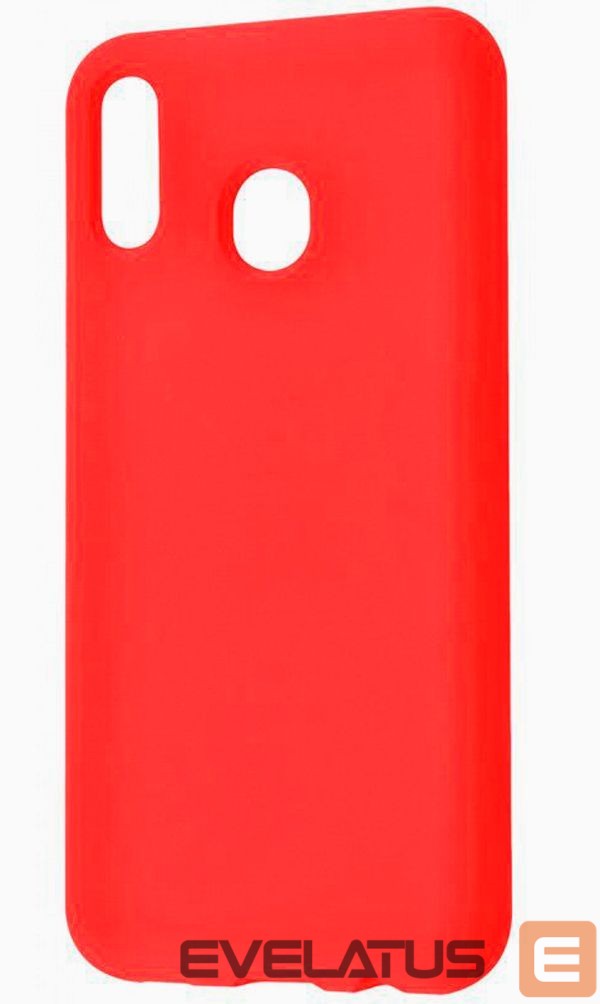 Чехол на заднюю панель Evelatus Samsung A20E Nano Silicone Case Soft Touch TPU Red