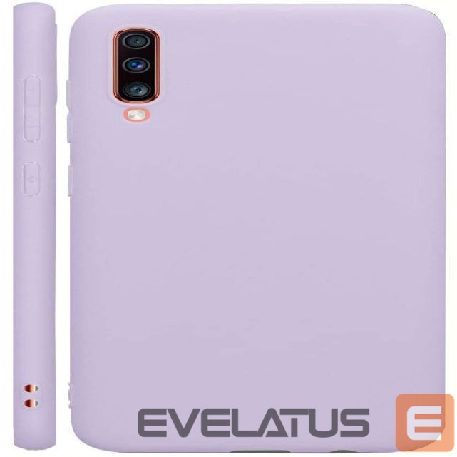 Чехол на заднюю панель Evelatus Samsung Galaxy A70 Nano Silicone Case Soft Touch TPU Blue
