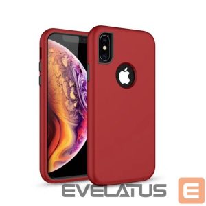 Чехол на заднюю панель iLike Samsung Galaxy A10 Defender Solid 3in1 case Red