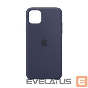 Чехол на заднюю панель Apple  iPhone 11 Pro Max Silicone Case MWYW2ZM/A Midnight Blue