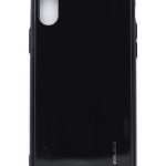 Чехол на заднюю панель Evelatus Apple iPhone X/XS Water Ripple Full Color Electroplating Tempered Glass Black
