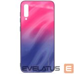 Чехол на заднюю панель Evelatus Samsung A50 Water Ripple Gradient Color Anti-Explosion Tempered Glass Case Gradient Pink-Purple